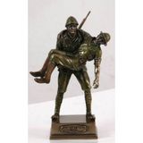 WISE Veronese Serisi-MEHMETCIGE SAYGI ANITI BRONZ-18*12*12 CM.
