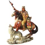 WISE Veronese Serisi-WISE ATLI KURTLU KIZILDERILI-18*8,5*21 CM.