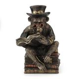Wıse Veronese Serisi-Wise Karışık-Wıse Kitap Okuyan Sempanze-11.5X13.5x19.5 Cm-Jwu76796a4