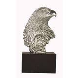 WISE Veronese Serisi-WISE STANDLI KARTAL BAŞI GRİ-18*9*9 CM.