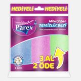 Wisent Parex Mikrofiber Temizlik Bezi 3'lü Eko Paket