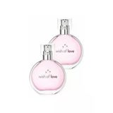 Wish Of Love Kadın Parfüm Edt 50 Ml 2'Li Set Mt1007-1