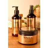 Wishes Beauty Care Gleamy Vücut Bakım Seti : Losyon, Mist ve Peeling ile Komple Bakım