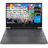 Wishora Store Victus Gaming Dizüstü Bilgisayar, 15,6 Inç Fhd IPS 144 Hz 9 Ms, Intel Core I5-13500H, 16 GB Ram, Nvıdıa Geforce Rtx 4050 6 Gb, 512 GB Ssd, Freedos, Mika Gümüş, 7N9V3EA