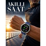 Wisipi 3 Değiştirilebilir Kordonlu Suya Dayanıklı Bluetooth Akıllı Saat - 6263-7460 - Çok Renkli