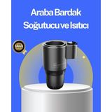 Wisipi Araç Içi Isıtıcı Soğutucu Bardaklık 60°c Isıtma -4°c Soğutma - WS003Q-9VJX89 - Çok Renkli