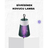 Wisipi Şarjlı Mor Işıklı Sivrisinek Öldürücü Lamba – Sessiz ve Kimyasal Içerme - WS003Q-9VF13