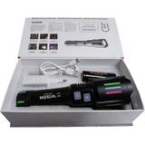 Wison 9954 Profesyonel El Feneri + Yeşil Lazer | 25W – 2500 Lümen – 5800 Mah Batarya – 2000 Metre Menzil – Metal Gövde