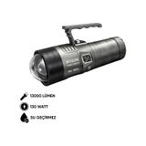 Wison Şarj Edilebilir El Feneri - Wison - 13000 Lümen - 130 Watt Ws-15500 Çok Renkli