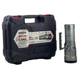 Wison WS-15500 Profesyonel Uzun Menzilli El Feneri | 13.000 Lümen – 130W – 32.000 Mah - Gri