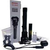 Wison WS-5412 Profesyonel Tüfek Feneri | 20W 2000 Lümen | 11600 Mah | Zoomlu, Type-C Şarjlı - Siyah - 20 W