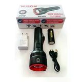 Wıson Ws-5572 20W Uzun Menzilli Şarjlı Metal El Feneri (5433)