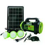 Wıson Ws-5683 Şarjlı 30W Solar Şarjlı Ev Aydınlatma Seti Radyo Ve Fan Powebank P226028s3586