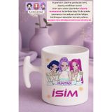 Witchy Co İsme Özel, Kpop Demon Hunters, Huntrix, Hediyelik Kupa Bardak, Huntrix Sticker