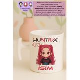Witchy Co İsme Özel, Mira Kpop Demon Hunters, Huntrix, Hediyelik Kupa Bardak, 3 Adet Sticker