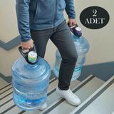 Witforms 2 Adet Damacana Taşıyıcı - Damacana Tutacağı Damacana Taşıma Aparatı - Siyah