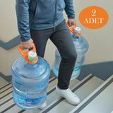 Witforms 2 Adet Damacana Taşıyıcı - Damacana Tutacağı Damacana Taşıma Aparatı - Turuncu