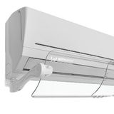 WITFORMS/PREMIUM PLUS - Bölünmüş klimalar için uygun ayarlanabilir AC hava deflektörü. Soğutma ve ısıtma sirkülasyonunu geliştirin - Havalandırma Uzunluğu (60 ila 110 cm)