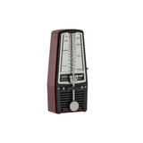 Wittner Metronome Taktell Junior Serisi 820 - Plastik kasa - Zilsiz - Yakut kırmızısı - Mekanik olarak sarılmış - Pil gerekmez - Almanya'da üretilmiştir