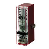 Wittner Wt-884051 Süper Mini Metronom (Bordo) | En Küçük Mekanik Model Ahşap Görünümlü