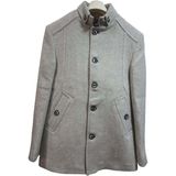 Witwork Erkek Kaşe Kaban - 5001 - Açık Gri - 56