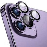 Wiwu Apple iPhone 14 Pro Lens Guard Metal Kamera Lens Koruyucu Derin Mor