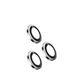 Wiwu Apple Iphone 16 Pro / Pro Max Safir Kamera Lens Koruyucu - Gümüş