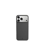 Wiwu DCC-206 iPhone 17 Pro Max Aramid Fiber Karbon Magsafe Uyumlu Siyah Telefon Kılıfı