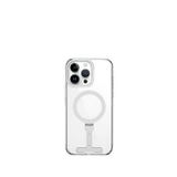 Wiwu FYY-014 iPhone 15 Pro Magsafe Uyumlu Alüminyum Standlı Şeffaf Telefon Kılıfı
