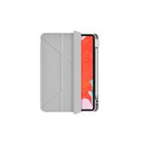 Wiwu iPad Pro 11 2024 Wiwu 360° Dönebilen Yan ve Dik Standlı Magnetik Koruyucu Tablet Kılıfı Gri