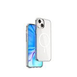 Wiwu iPhone 15 Plus Magsafe Uyumlu Şeffaf Telefon Kılıfı