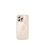 Wiwu iPhone 16 Pro Magnetic Crystal Magsafe Uyumlu Şeffaf Telefon Kılıfı