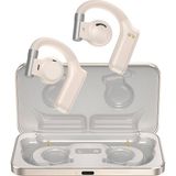 Wiwu Kulak Içi Bluetooth Kulaklık Wiwu T18 Clera Sound Serisi Serbest Ayarlanabilir V5.2 - Krem