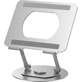 Wiwu Laptop Notebook Macbook Standı Wiwu S800 Dönebilen Katlanabilir Alüminyum (10-17.3 Inç) - Gümüş