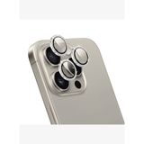 Wiwu LG-006 Diamond Kolay Uygulamalı iPhone 16 Pro Max Kamera Lens Koruyucu