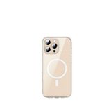 Wiwu MCC-102 iPhone 16 Şeffaf Magnetic Crystal Telefon Kılıfı