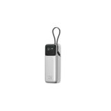Wiwu PM-201 Power Mega Serisi Type-C Çıkışlı Taşınabilir Powerbank Pd 240W 27000MAH Gümüş