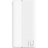 Wiwu Powerbank 10000MAH Wiwu WI-P032 Çift USB ve Type-C Portlu Pd LED Işık Göstergeli Beyaz