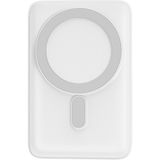 Wiwu WI-P011 Gentleman Serisi LED Işık Göstergeli Standlı Kablosuz Powerbank 10.000MAH 15W Beyaz