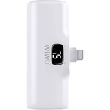 Wiwu WI-P017 Capsule Serisi Lightning Portlu Powerbank - Beyaz