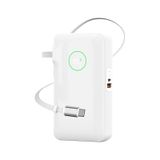 Wiwu WI-P049 Noble Serisi Type-C Kablolu Dijital LED Göstergeli Powerbank Pd 35W 10000MAH Beyaz