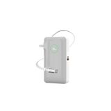 Wiwu WI-P049 Noble Serisi Type-C Kablolu Dijital LED Göstergeli Powerbank Pd 35W 10000MAH Gri