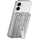 Wiwu WI-P056 Taşınabilir Wireless Şarj ve Pd Hızlı Şarj Özellikli Powerbank 15W 10000MAH Gri