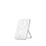 Wiwu Wi-p077 Pioneer Serisi Standlı Wireless Şarjlı 15w Pd Powerbank 10000 Mah 20w - Beyaz