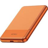 Wiwu WI-P088 LED Işık Göstergeli Pd 20W Kablosuz Powerbank 5000MAH 15W Turuncu
