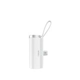 Wiwu Wi-w026 Capsule 2in1 5000mah Mini Standlı Askılı Type-c Pd Powerbank - Beyaz