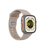 Wiwu Wi-wb0201 Comf Secur Apple Watch Ultra Uyumlu Krem Silikon Akıllı Saat Kordon - Bej