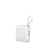 Wiwu Xf17 Mag Plus 3'ü 1 Arada Magsafe Uyumlu 15 W Powerbank 10000 Mah - Beyaz