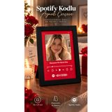 WixelArt Dünyanın en güzel kızı aynalı tablosu makyaj aynası çerçeve Sevgiliye anlamlı hediye Spotify kodu detaylı