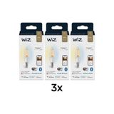 Wiz 40W Sarı-Beyaz Ambiyans E14 Şeffaf Cam Akıllı Filament Ampul 3 lü Paket